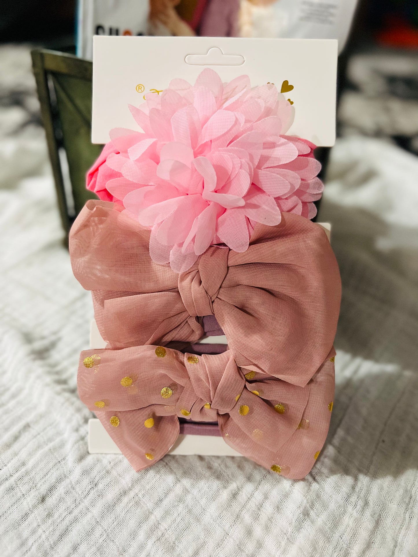 Baby Head Wrap Donut Style