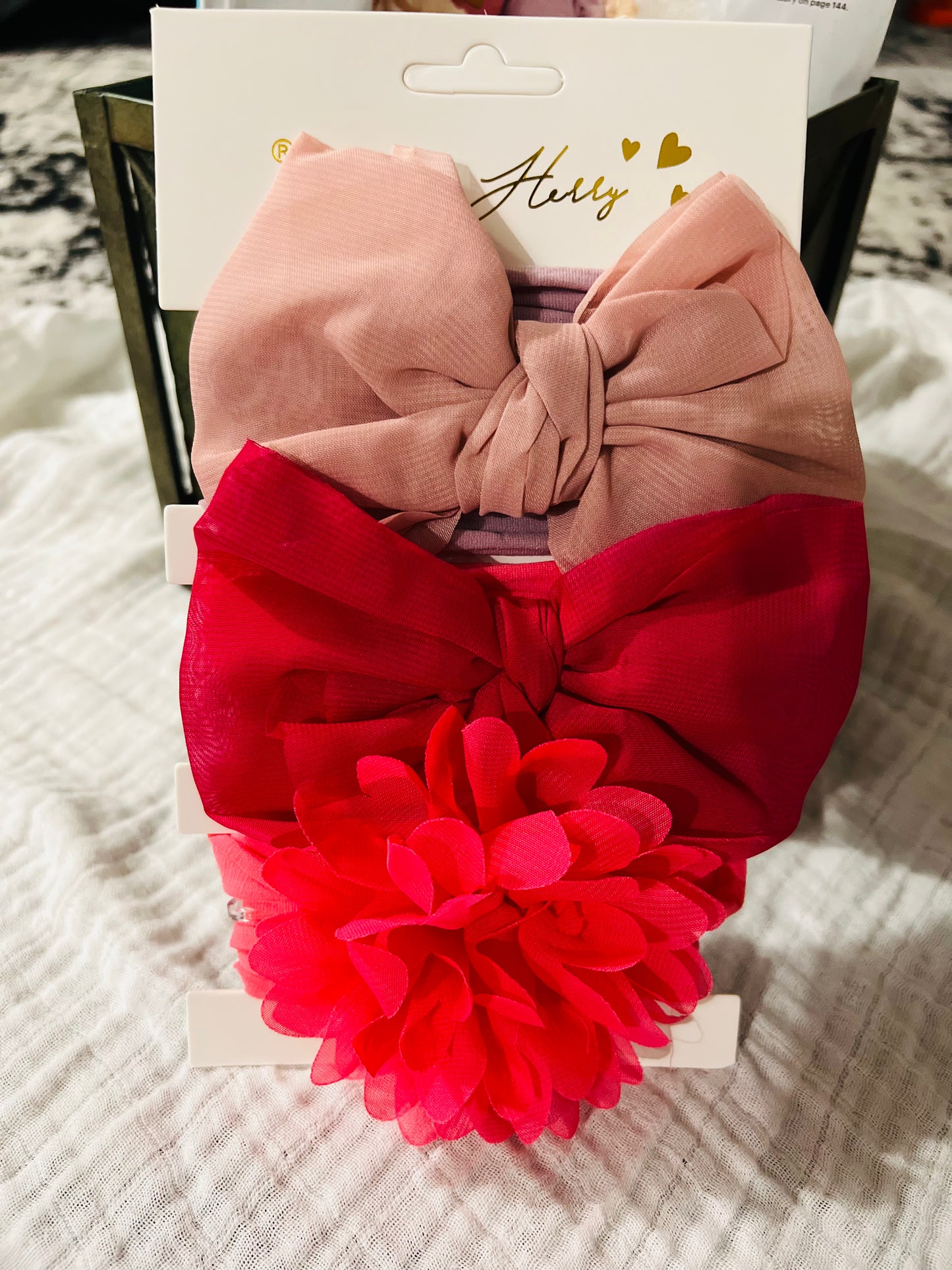 Baby Head Wrap Donut Style