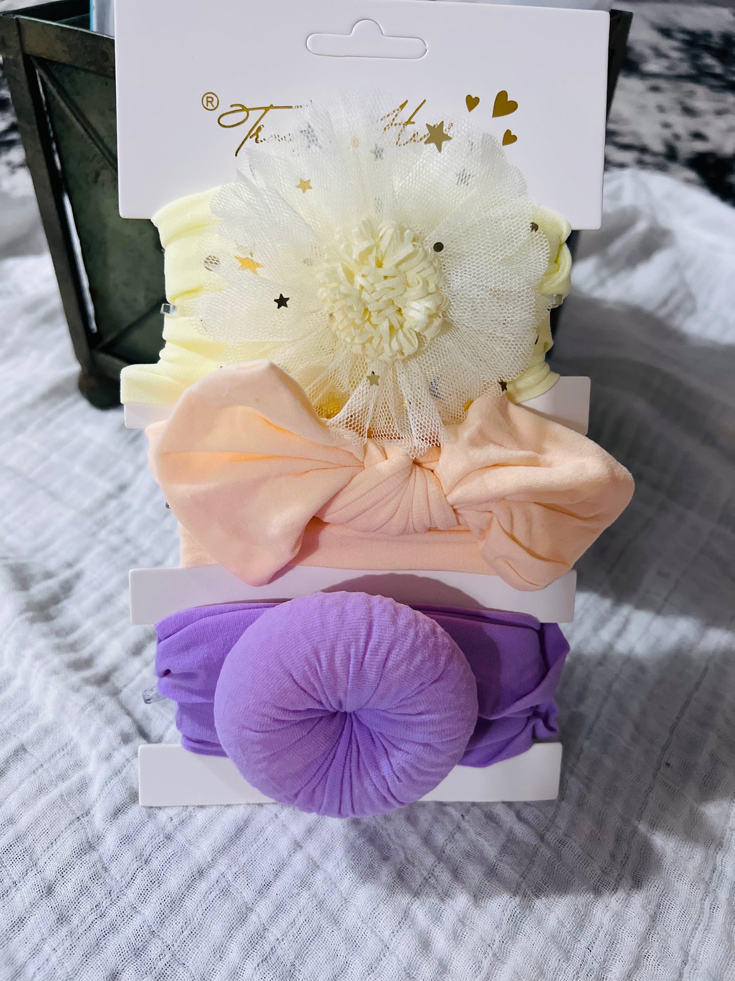 Baby Head Wrap Donut Style