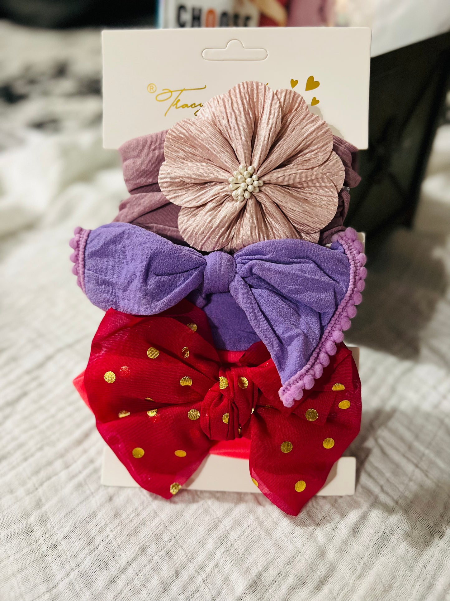 Baby Head Wrap Donut Style