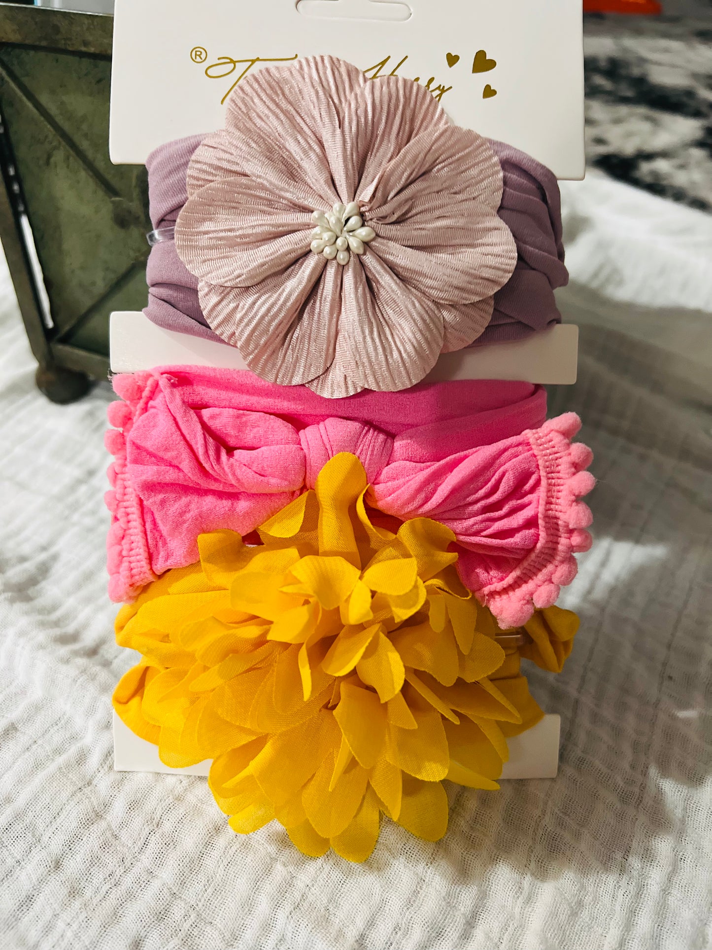 Baby Head Wrap Donut Style